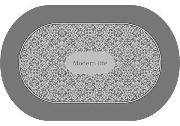 فرش بیضی – کد 900-1 - تصویر 2