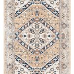 فرش کرم طرح گلیم (وینتیج) کد 671-1 درنیکا