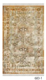 فرش طرح گلیم (وینتیج) کد 683-1 درنیکا